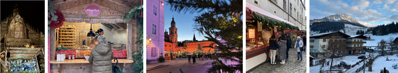 Seasonal tours collage