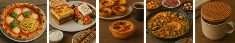 Europe Food Part One